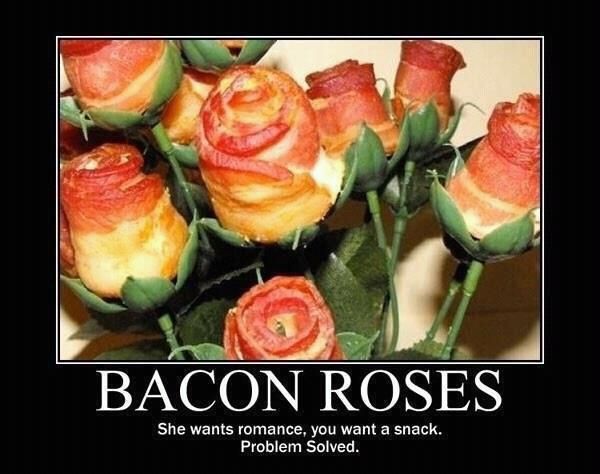 bacon roses Pictures, Images and Photos