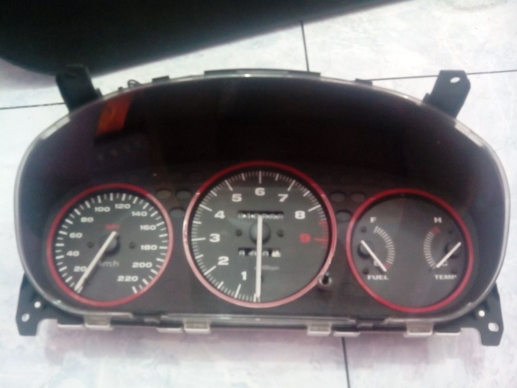 Bekas Speedometer Dan Antenna Belakang Honda Civic EK Ferio