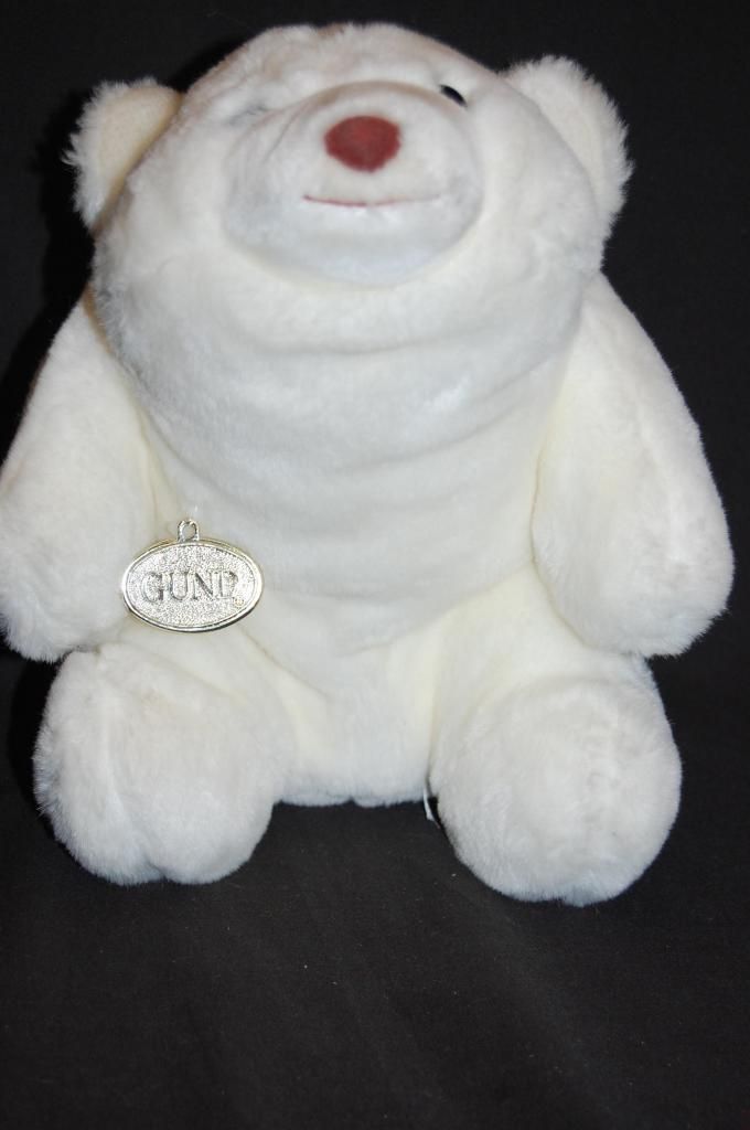 gund polar bear 1980