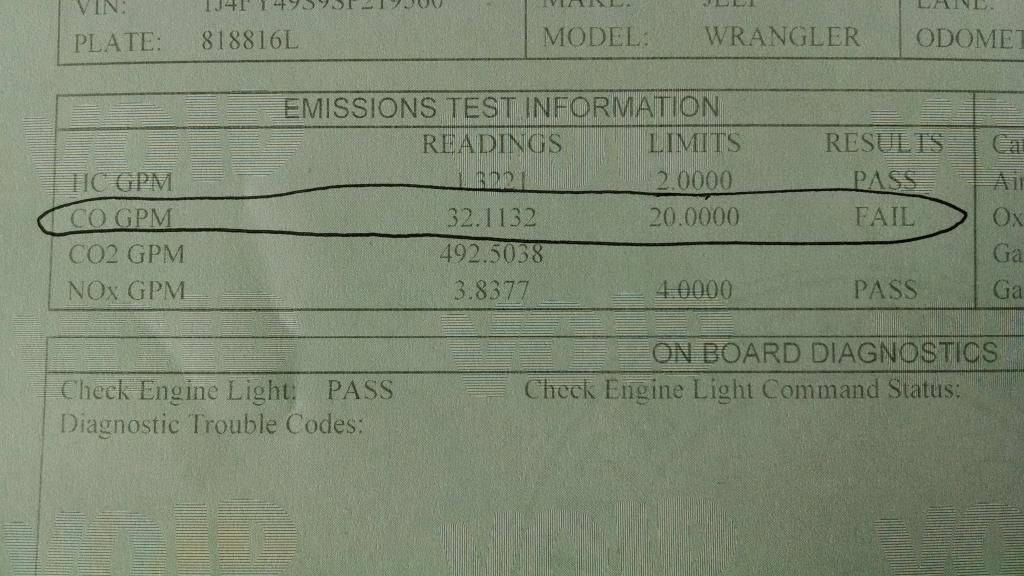 High nox emissions jeep #4