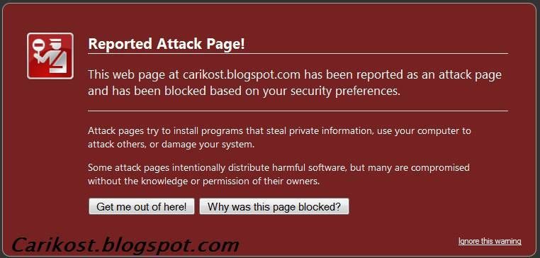 Mengatasi Blog Yang Terkena Malware