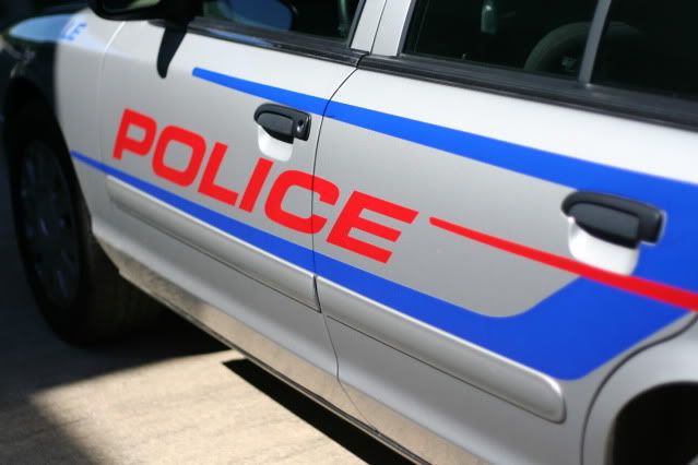 police car