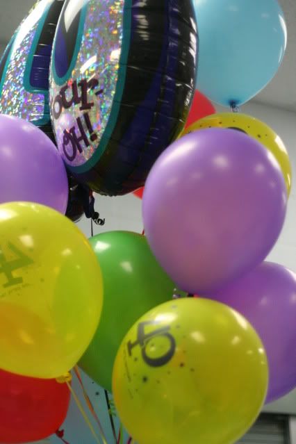 Michael's birthday,balloons
