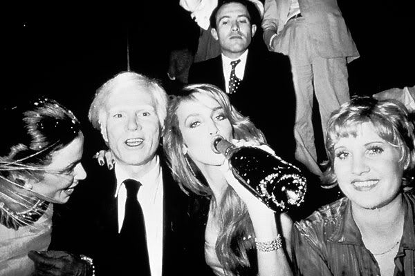 Studio 54. Andy Warhol, Debbie Harry