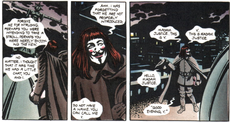 V for Vendetta comic