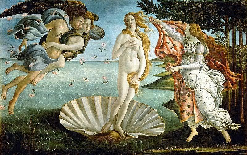 Birth of Venus by Sandro Botichelli