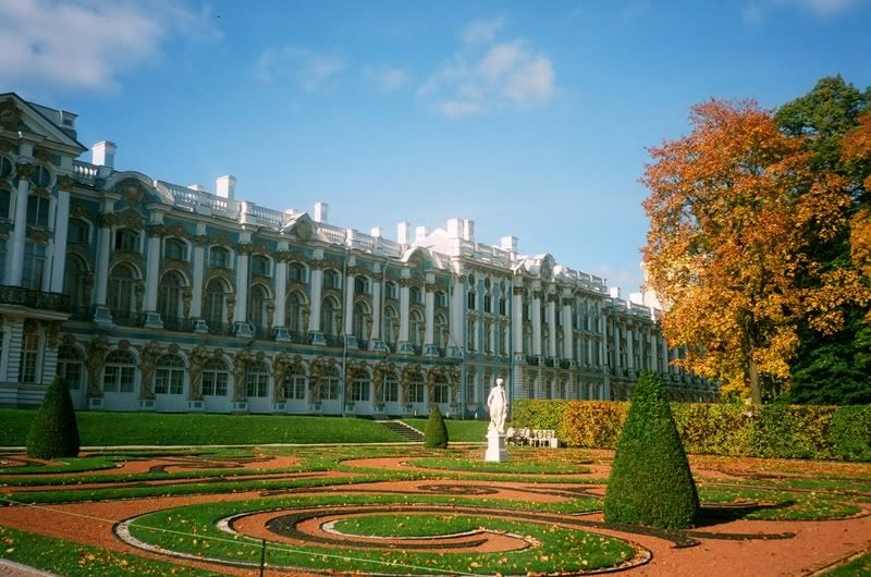 Царское село. Екатериненский парк. Royal Gardens. Saint-Petersburg