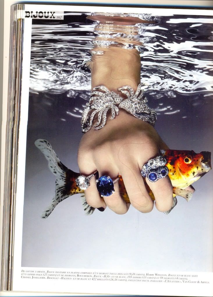 Vogue Paris Jewellery Golden Fishes