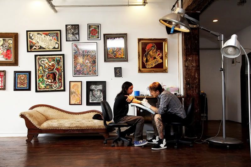 Scott Campbell Saved Tattoo Studio