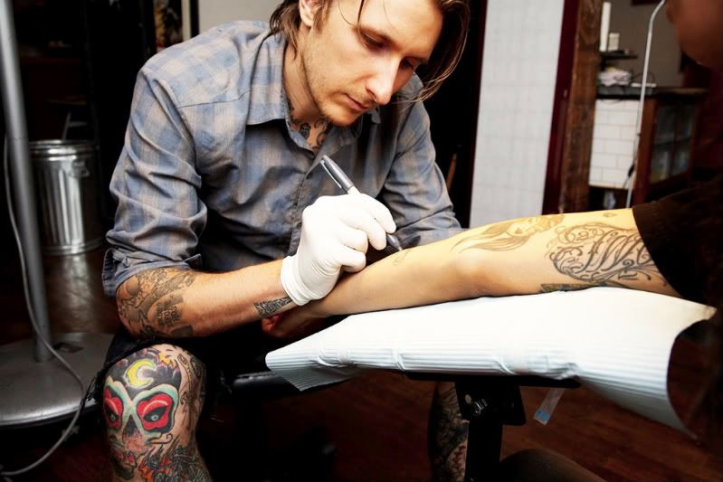 Scott Campbell Saved Tattoo Studio