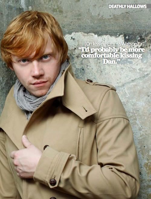 Rupert Grint Ron Weasley Harry Potter and the Deathy Hallows