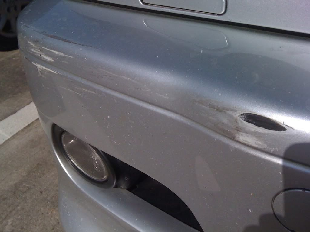 Front Bumper Damaged Respray Time The M3cutters