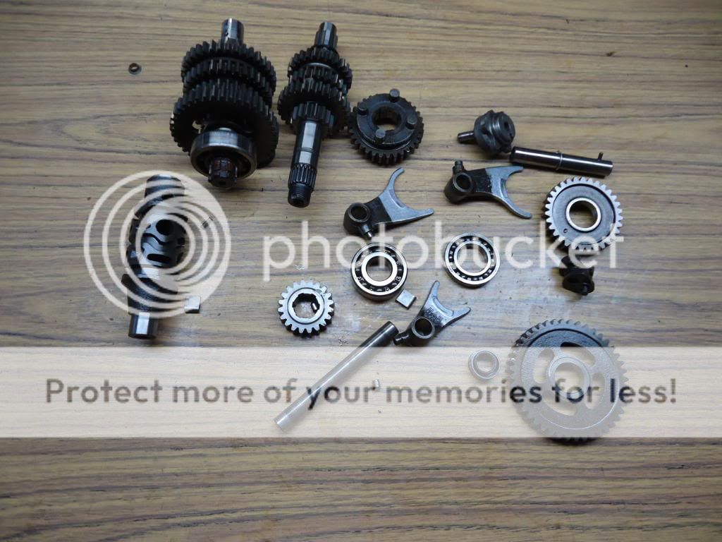 1986 HONDA 350X ATC 350 X TRANSMISSION GEARS PARTS 1985  