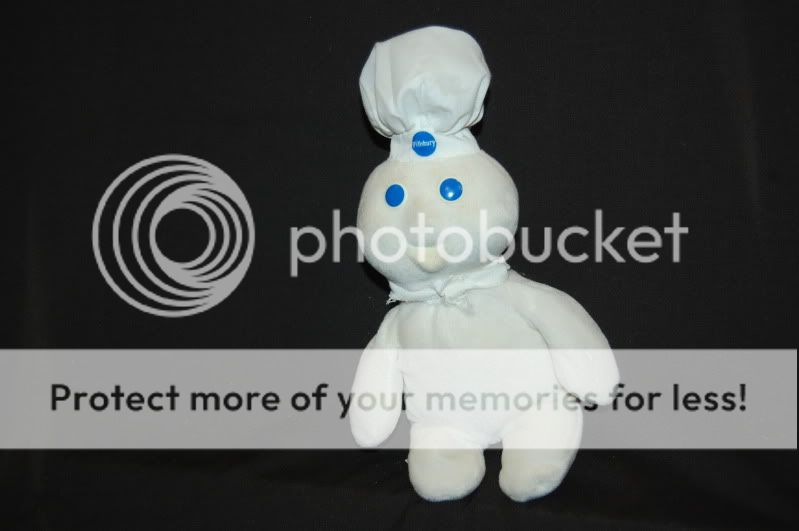   Stuffed Applause Pillsbury Doughboy Laughing Bean Bag Lovey TOY  