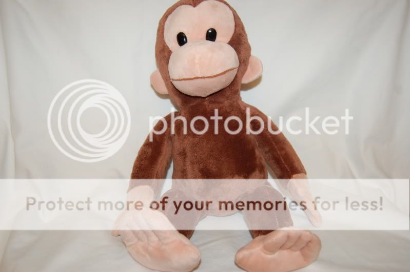 15 Plush Applause Curious George Stuffed Monkey Animal  