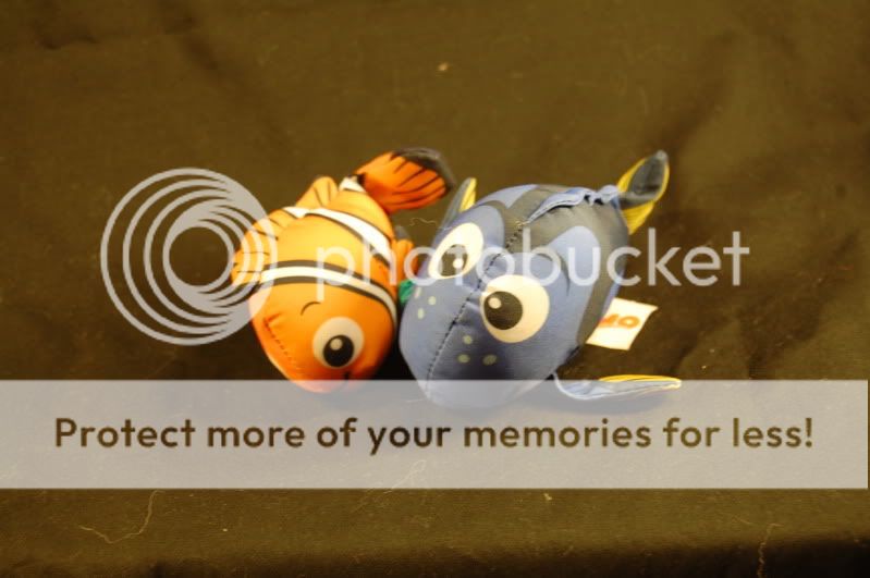 5" Disney Finding Nemo Dory Nemo Pull Plush Baby Toy