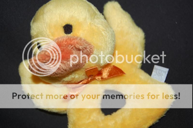 5" Plush Koala Baby Yellow Rattle Duck Orange Bow Stuffed Animal Lovey Toy