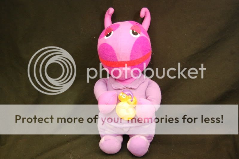 12 Plush Singing Good Night Backyardigans Uniqua Pink Stuffed Animal 