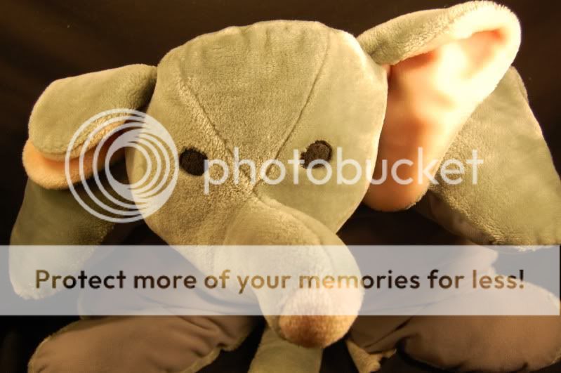 Jumbo 31" Plush Elephant Pillow Soft Stuffed Animal Lovey Toy