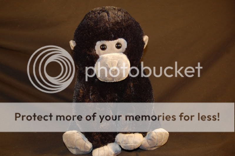 11 Plush Kohls Gorilla Monkey Stuffed Animal Soft Toy  