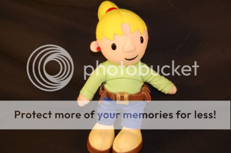 Plush Bob the Builder Wendy Tool Belt Applause Doll Stuffed Animal 