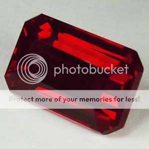 10.20CTS. RARE PIGEON BLOOD RED RUBY OCTAGON GEM  